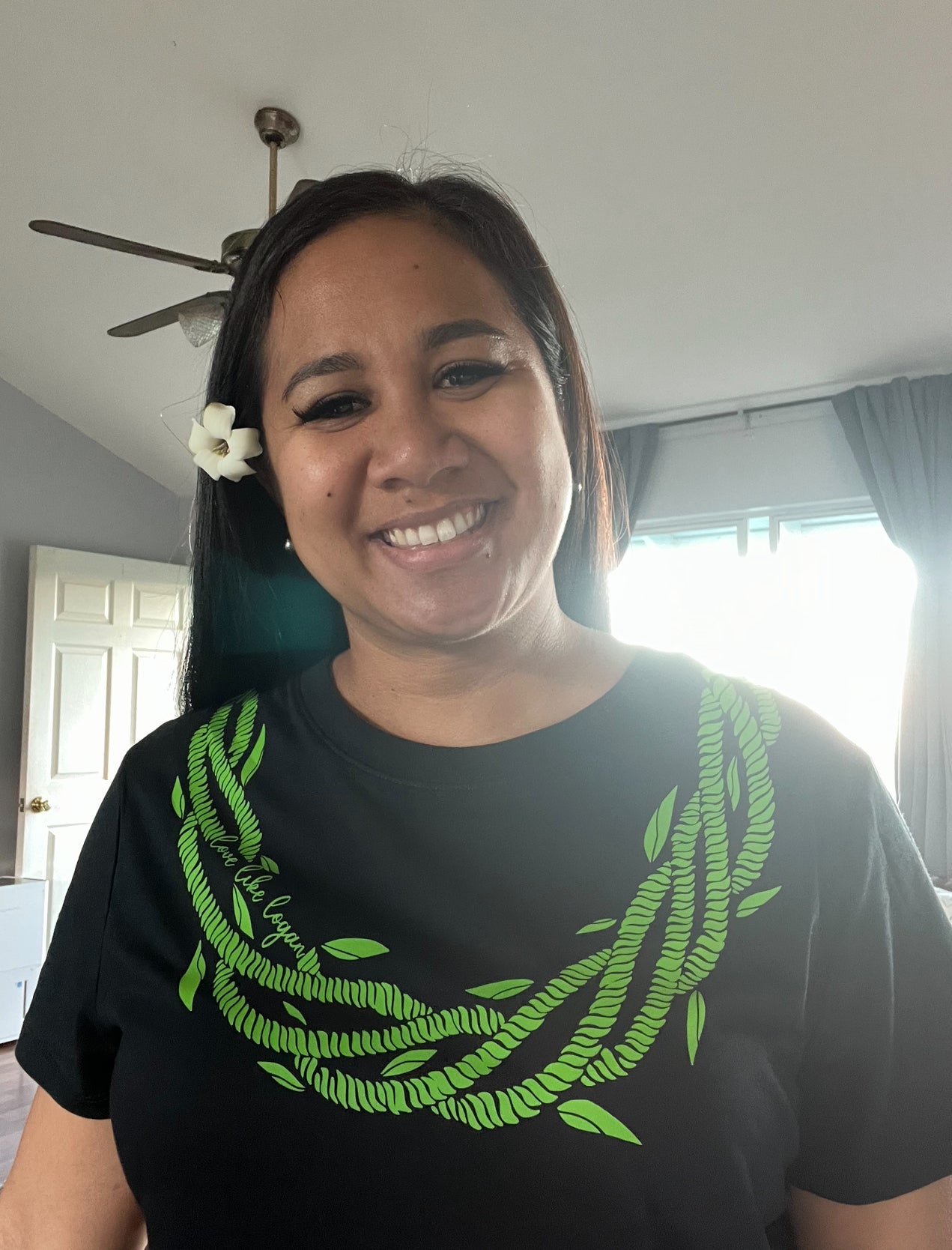 Love like Logan ti leaf lei