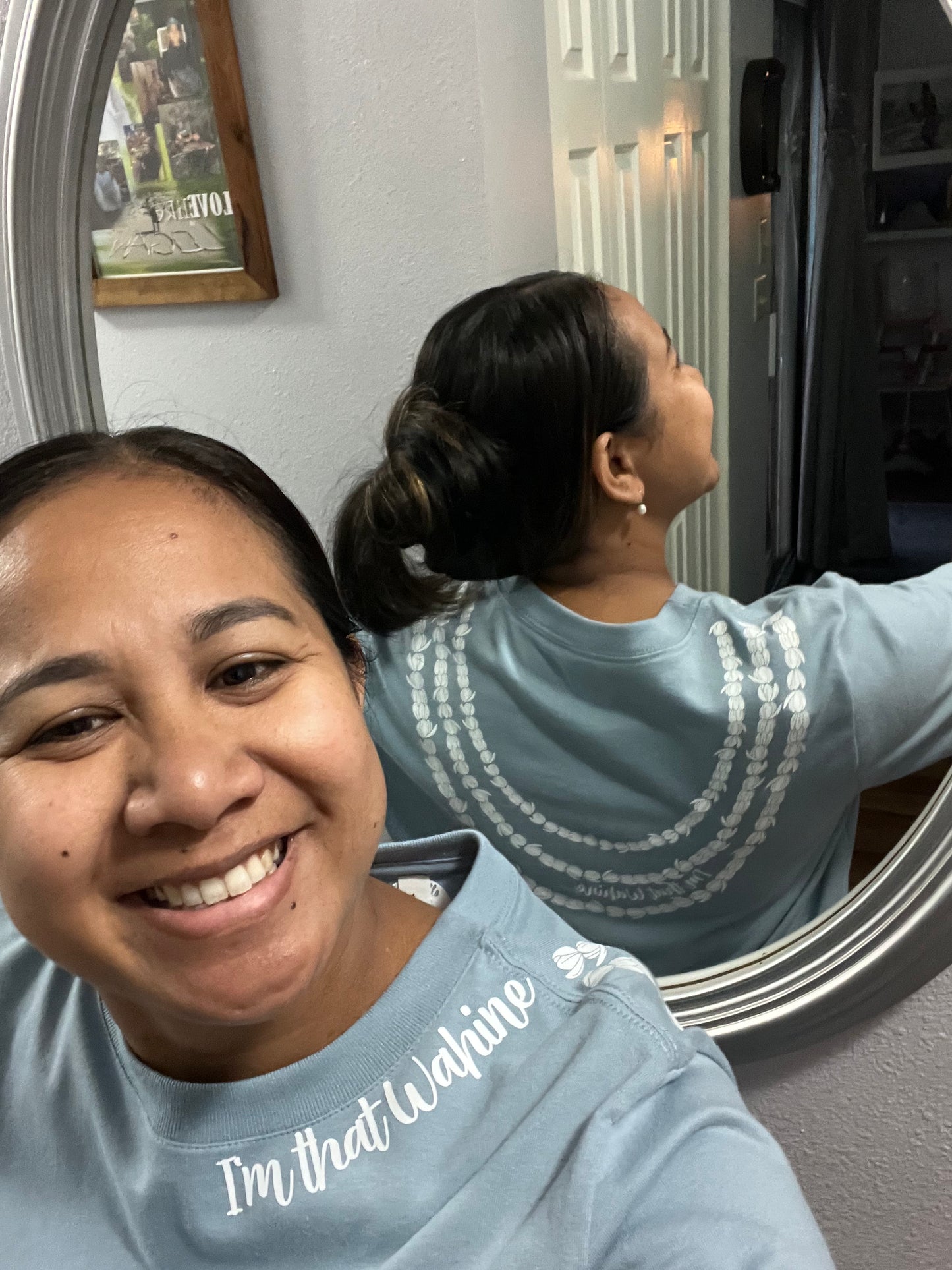 Wahine Na Lei Pikake - Soft blue