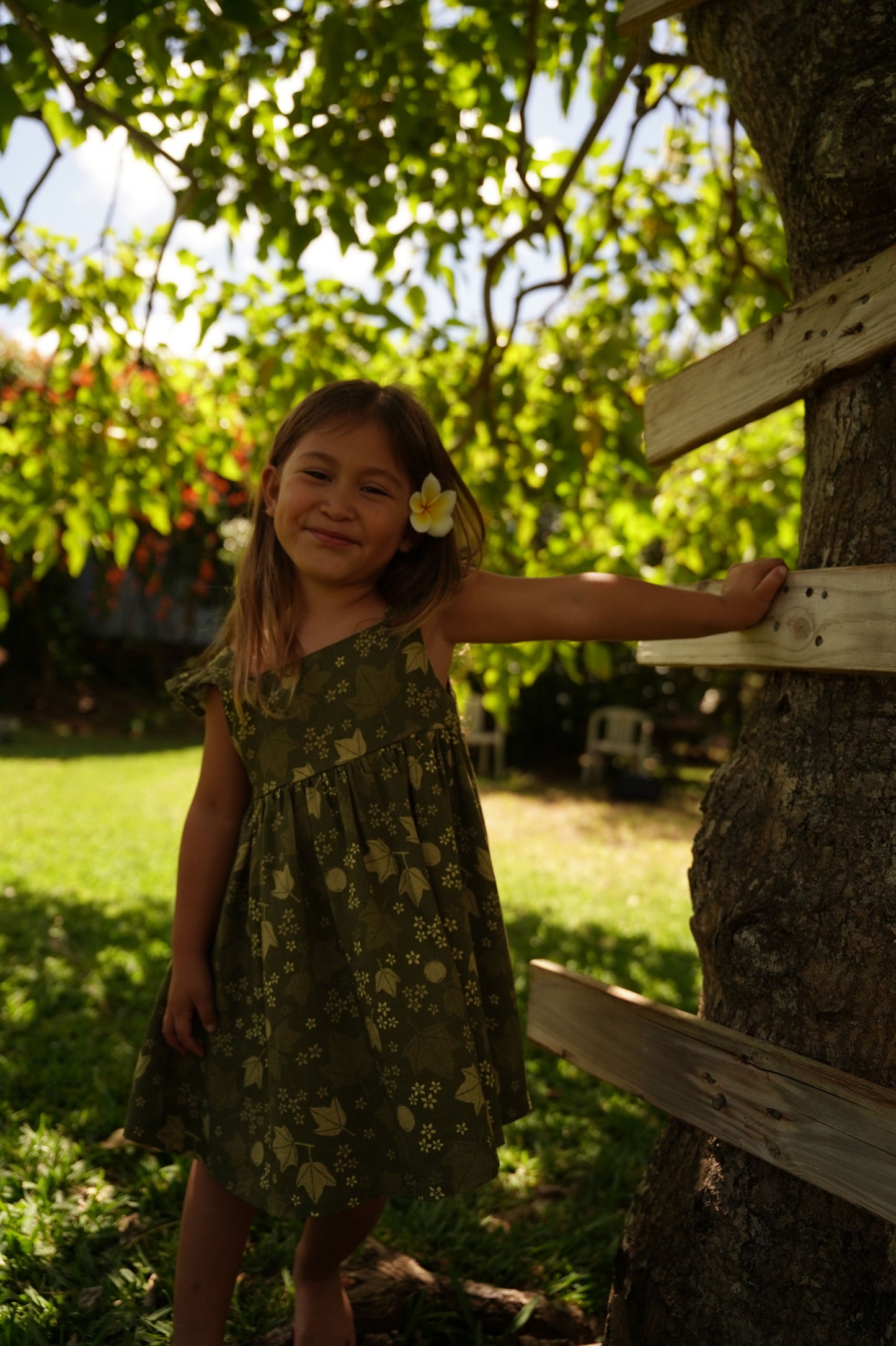 Kalei Kukui Keiki Wahine dress