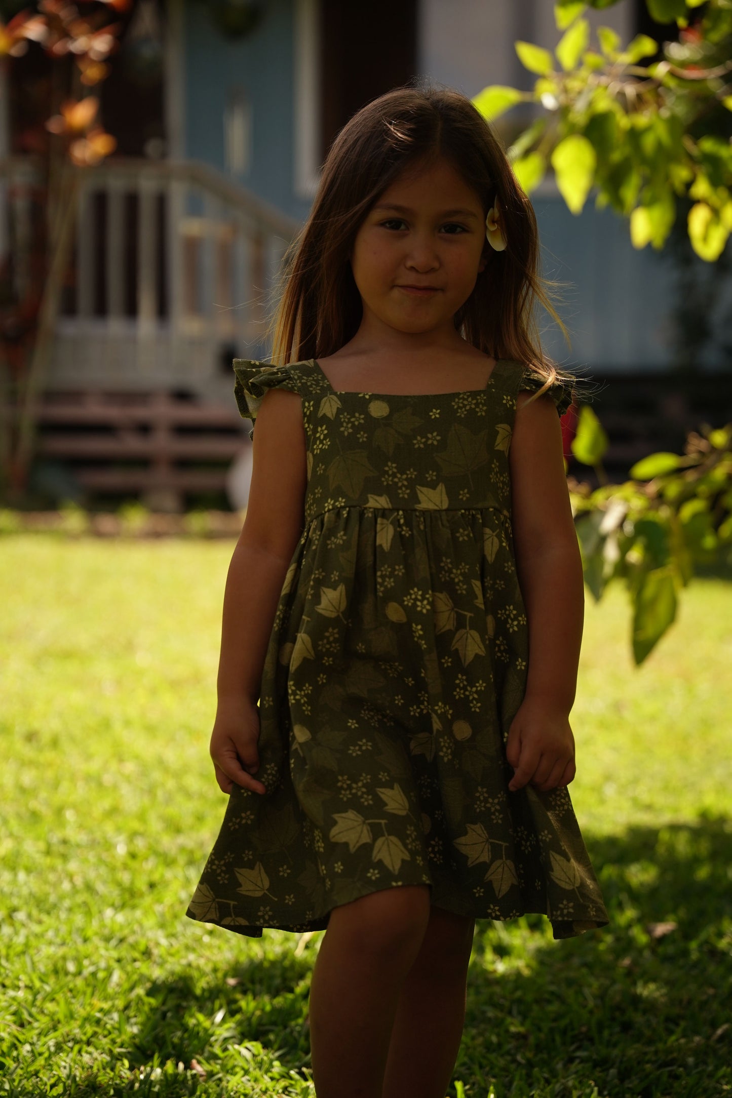 Kalei Kukui Keiki Wahine dress