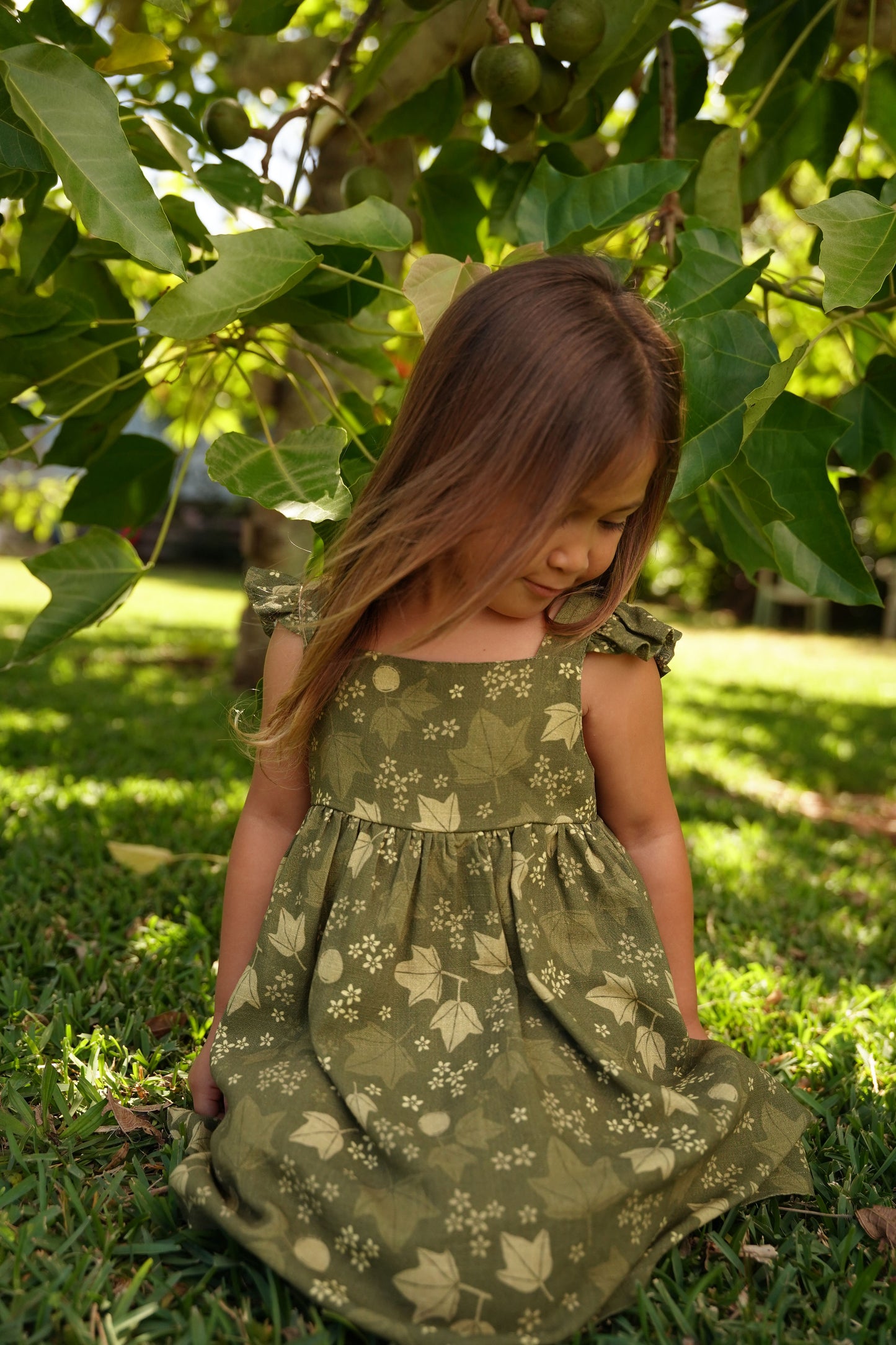 Kalei Kukui Keiki Wahine dress
