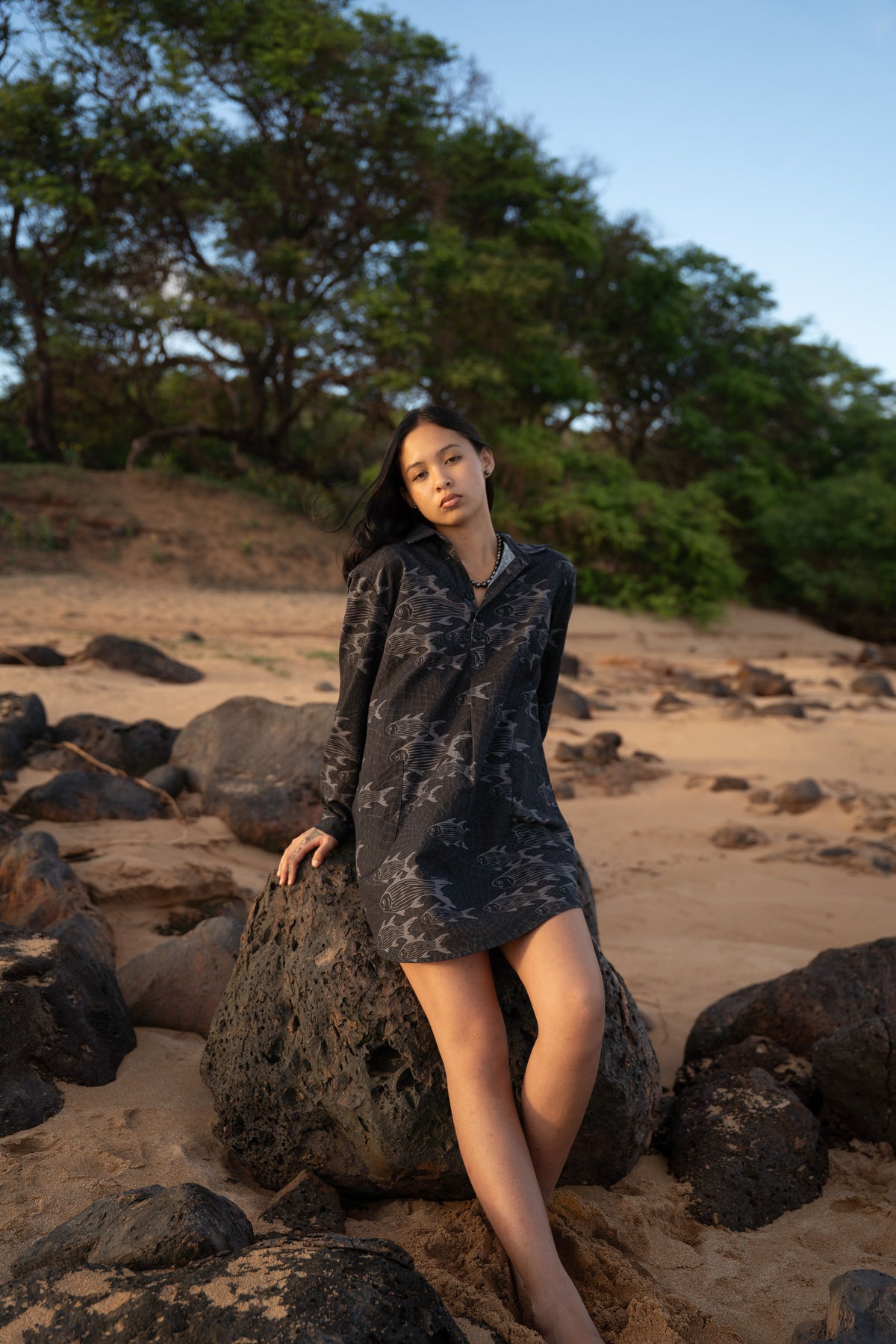 Hana dress in Moi Upena