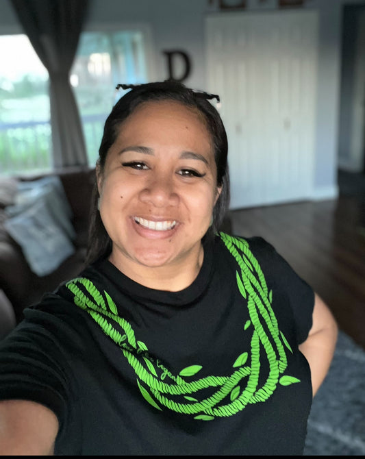 Love like Logan ti leaf lei