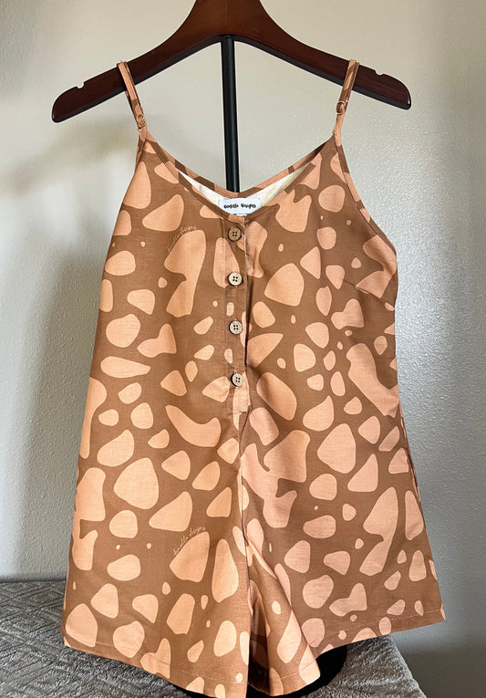 Lana Romper in Pūpū Pōniuniu