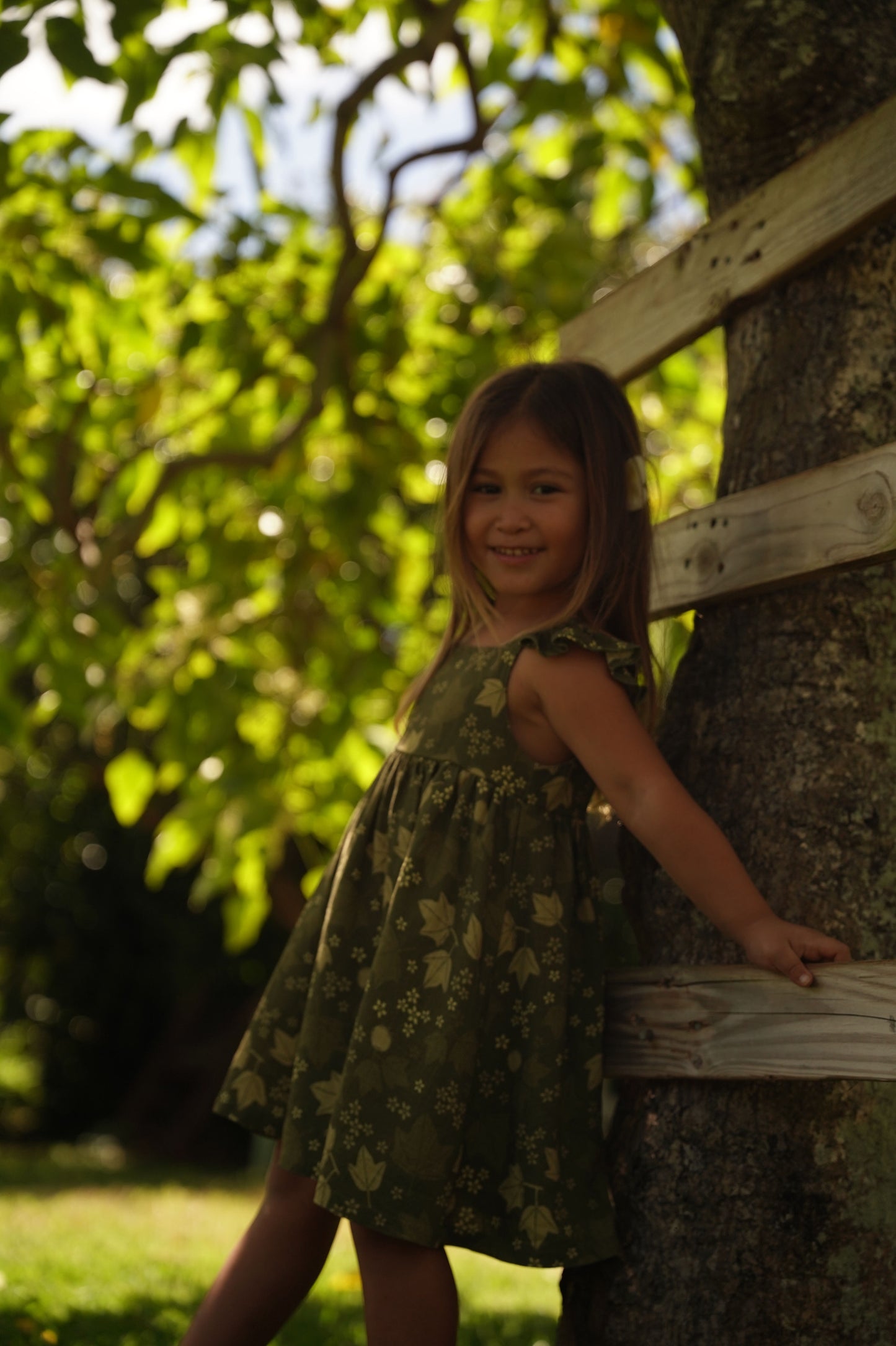 Kalei Kukui Keiki Wahine dress