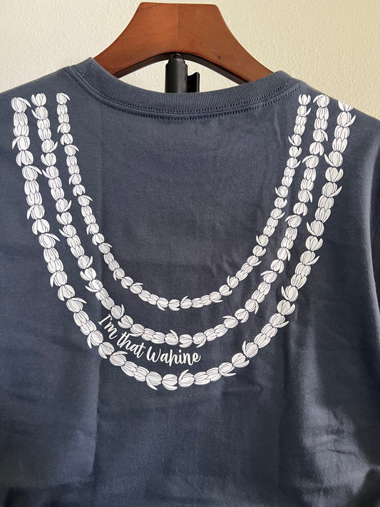 Wahine Na lei Pikake - Vintage Navy