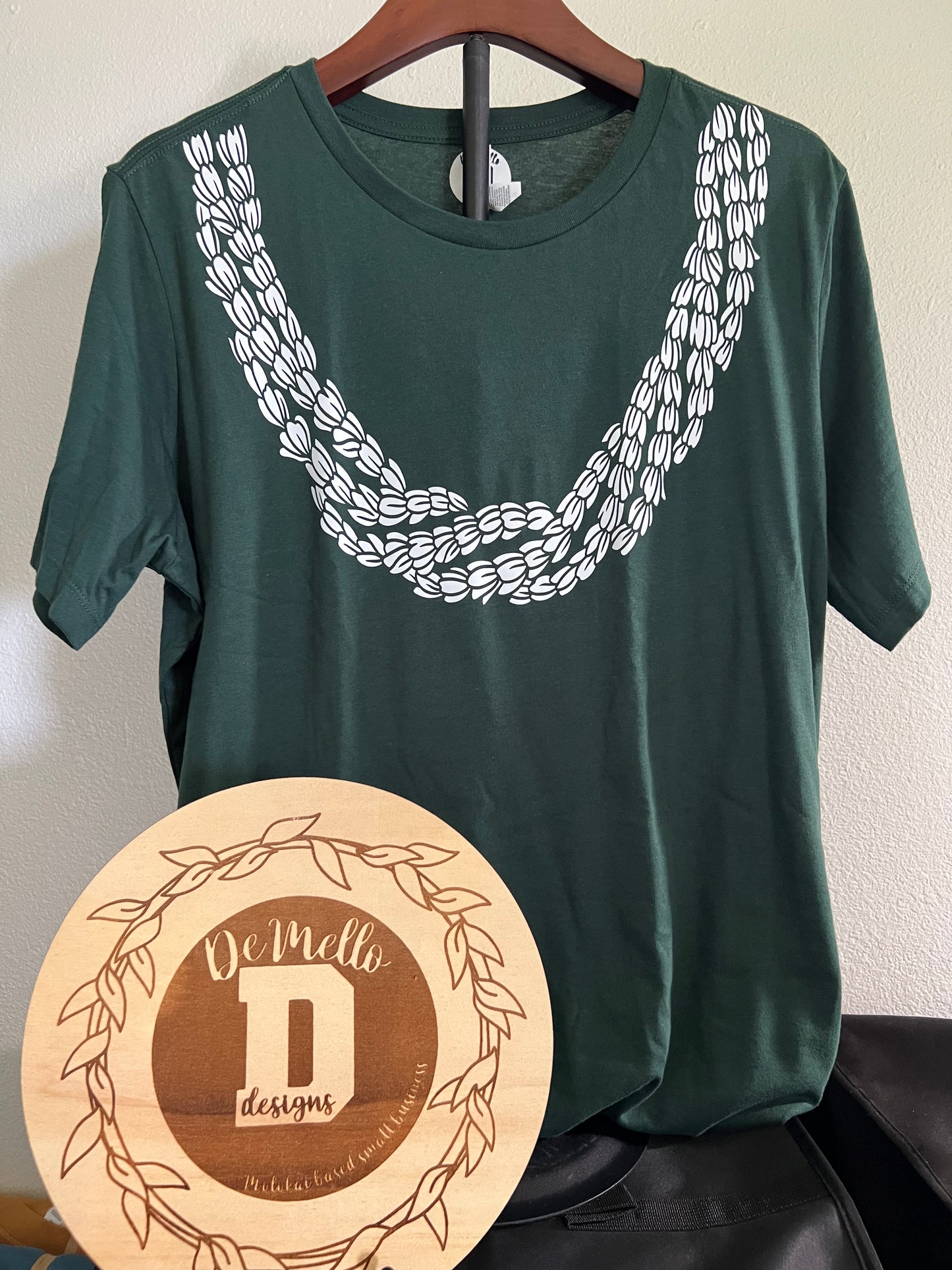 Pikake lei on Molokai Green